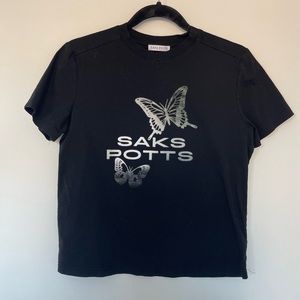 Saks Potts butterfly tshirt